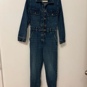 Zara Denim Jumpsuit